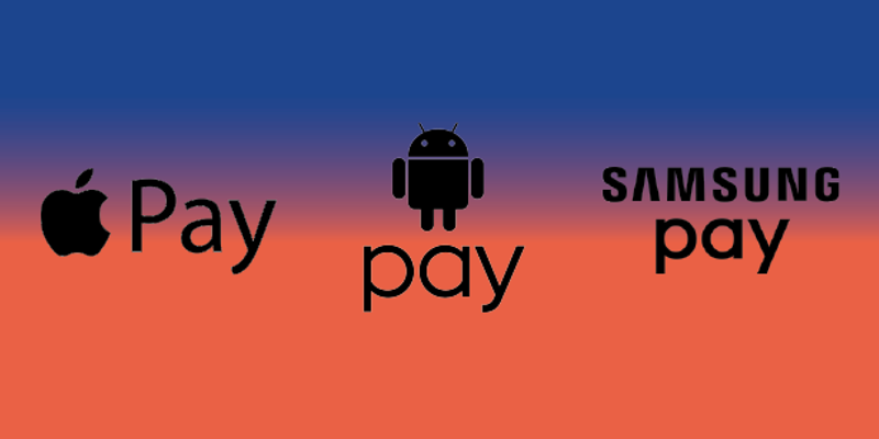 Apple Pay, Android Pay, and Samsung Pay