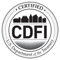 US Department of Treasury Certified CDFI Logo